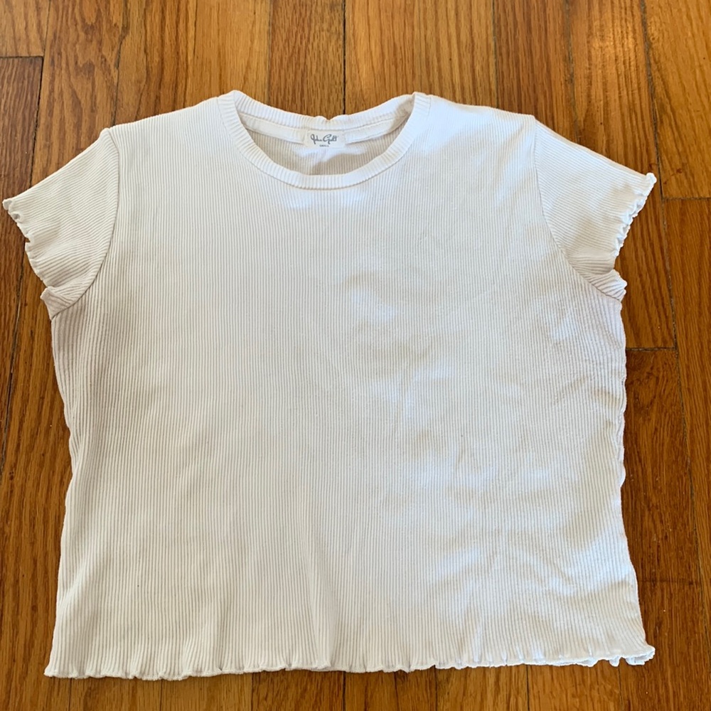 Brandy Melville white crop top
